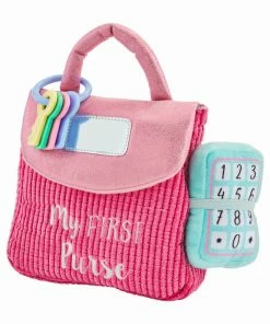Mud Pie My First Purse Plush Set, 7 Pieces