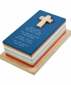 Mud Pie Children's Prayer Puzzle Stacker, Set Of 8