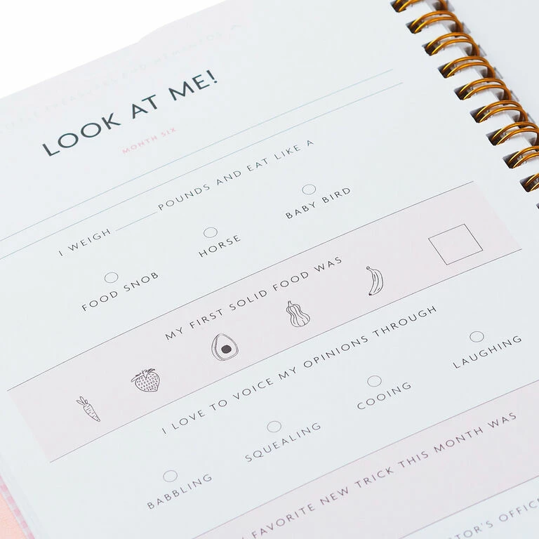 Hallmark My First Year Baby Book For Girl 7 Hallmark My First Year Baby Book For Girl - Image 7