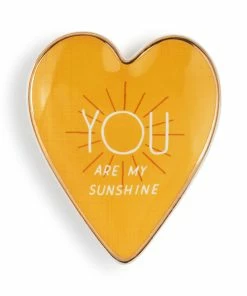 Demdaco My Sunshine Art Heart Trinket Dish