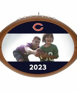 Hallmark NFL Football Chicago Bears Text And Photo Personalized Ornament