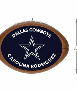 Hallmark NFL Football Dallas Cowboys Text Personalized Ornament -Department Store Shop NFL Football Dallas Cowboys Text Personalized Ornament 2499QHE1985B3 03
