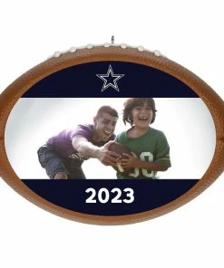 Hallmark NFL Football Dallas Cowboys Text And Photo Personalized Ornament