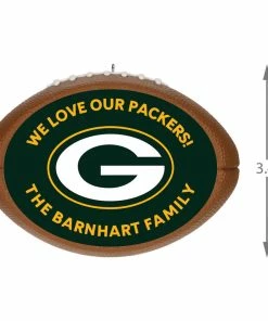 Hallmark NFL Football Green Bay Packers Text Personalized Ornament 9 Hallmark NFL Football Green Bay Packers Text Personalized Ornament -Department Store Shop NFL Football Green Bay Packers Text Personalized Ornament 2499QHE1985B1 03