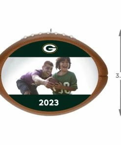 Hallmark NFL Football Green Bay Packers Text And Photo Personalized Ornament -Department Store Shop NFL Football Green Bay Packers Text and Photo Personalized Ornament 2499QHE1985B10 03
