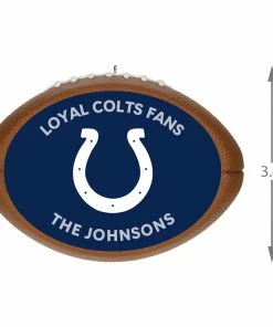 Hallmark NFL Football Indianapolis Colts Text Personalized Ornament -Department Store Shop NFL Football Indianapolis Colts Text Personalized Ornament 2499QHE1985B9 03