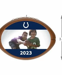 Hallmark NFL Football Indianapolis Colts Text And Photo Personalized Ornament -Department Store Shop NFL Football Indianapolis Colts Text and Photo Personalized Ornament 2499QHE1985B17 03