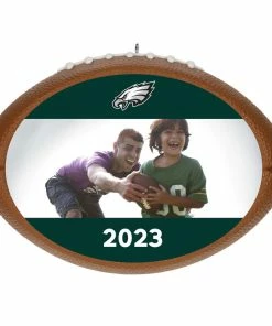 Hallmark NFL Football Philadelphia Eagles Text And Photo Personalized Ornament