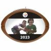 Hallmark NFL Football Pittsburgh Steelers Text And Photo Personalized Ornament