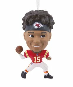 NFL Kansas City Chiefs Patrick Mahomes II Bouncing Buddy Hallmark Ornament