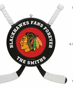 NHL Hockey Personalized Ornament, Chicago Blackhawks® 7 NHL Hockey Personalized Ornament, Chicago Blackhawks® -Department Store Shop NHLHockey Personalized Ornament Chicago Blackhawks 2499QHE1925B14 03