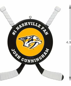 NHL Hockey Personalized Ornament, Nashville Predators® 8 NHL Hockey Personalized Ornament, Nashville Predators® -Department Store Shop NHLHockey Personalized Ornament Nashville Predators 2499QHE1925B15 03