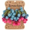 Natural Life Floral Pom-Pom Scrunchies, Set Of 2