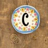 Natural Life Initial Trinket Dish, C