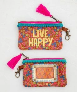 Natural Life Live Happy ID Pouch