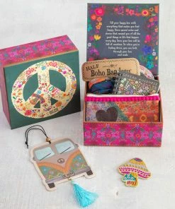 Natural Life Peace Happy Box Gift Set, 6 Pieces