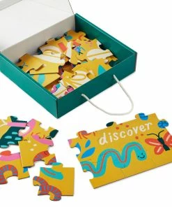 Hallmark Discover Nature 48-Piece Floor Puzzle -Department Store Shop Nature Critters 48Piece Kids Floor Jigsaw Puzzle 1PUZ1434 02