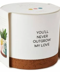 Hallmark Never Outgrow My Love Planter Handprint Kit 5 Hallmark Never Outgrow My Love Planter Handprint Kit -Department Store Shop Never Outgrow My Love Planter With Paints 1BBY4851 03