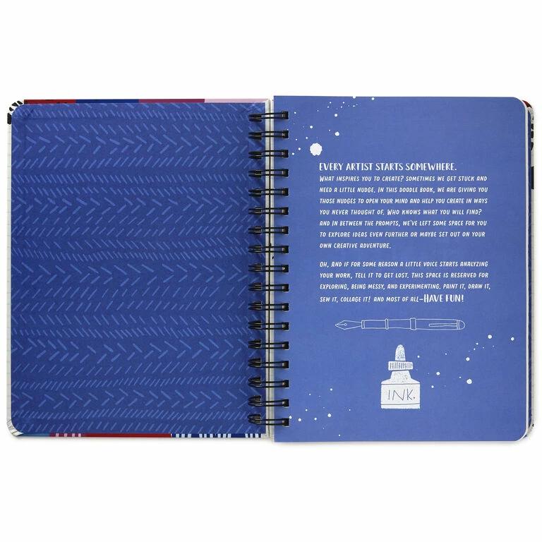 Hallmark Never Stop Making Artist Doodle Book 2 Hallmark Never Stop Making Artist Doodle Book - Image 2