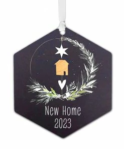 Hallmark New Home Personalized Text Metal Ornament
