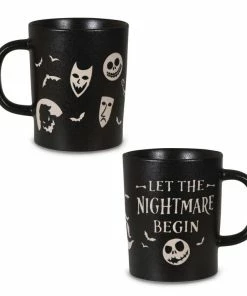 Hallmark Disney Tim Burton's The Nightmare Before Christmas Let The Nightmare Begin Mug, 16.5 Oz.