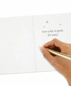 Hallmark Disney Tim Burton's The Nightmare Before Christmas Hauntingly Happy Boxed Cards, Pack Of 16 -Department Store Shop Nightmare Before Christmas Holiday Boxed Cards 5STZ1165 06