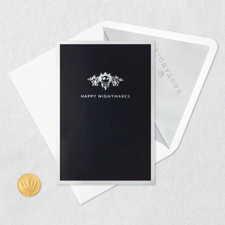 Hallmark Disney Tim Burton's The Nightmare Before Christmas Happy Nightmares 3D Pop-Up Card 6 Hallmark Disney Tim Burton's The Nightmare Before Christmas Happy Nightmares 3D Pop-Up Card - Image 6