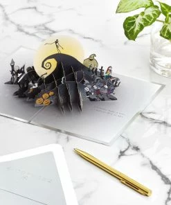 Hallmark Disney Tim Burton's The Nightmare Before Christmas Happy Nightmares 3D Pop-Up Card 17 Hallmark Disney Tim Burton's The Nightmare Before Christmas Happy Nightmares 3D Pop-Up Card -Department Store Shop Nightmare Before Christmas Jack Skellington 3D PopUp Card 1499LAD2846 08