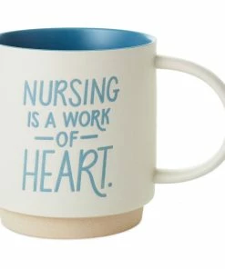 Hallmark Nursing Is A Work Of Heart Mug, 16 Oz.