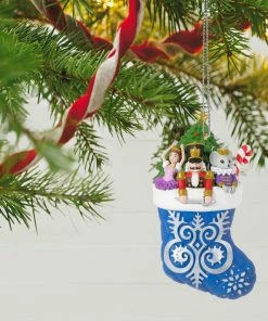 Hallmark Stocking Stuffers Ornament 7 Hallmark Stocking Stuffers Ornament -Department Store Shop Nutcracker Ballet Stocking Keepsake Ornament 1999QXR8107 02