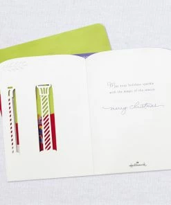 Hallmark Nutcracker Musical 3D Pop-Up Christmas Card With Light -Department Store Shop Nutcracker Shadow Box 3D PopUp Music Light Christmas Card 1099XOD4041 05