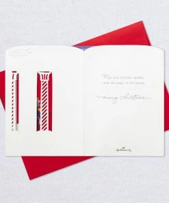 Hallmark Nutcracker Musical 3D Pop-Up Christmas Card With Light -Department Store Shop Nutcracker Shadow Box 3D PopUp Music Light Christmas Card 1099XOD4041 09