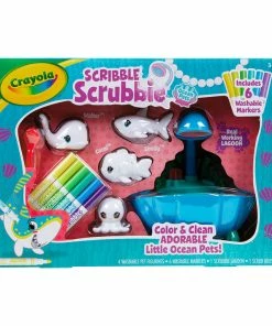 Crayola® Scribble Scrubbie Ocean Pets Lagoon Coloring Set