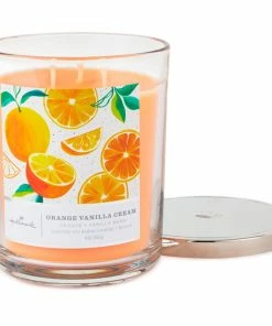 Hallmark Orange Vanilla Cream 3-Wick Jar Candle, 16 Oz. -Department Store Shop Orange Vanilla Cream 3Wick Jar Candle 1BGC1062 03