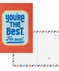 Hallmark Keep It Sunny Postcards, Book Of 10 14 Hallmark Keep It Sunny Postcards, Book Of 10 -Department Store Shop Orange and Blue Keep It Sunny Postcards 1SOM3857 05