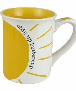 Our Name Is Mud Chin Up Buttercup Mug, 16 Oz.