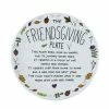 Enesco Our Name Is Mud Friendsgiving Plate