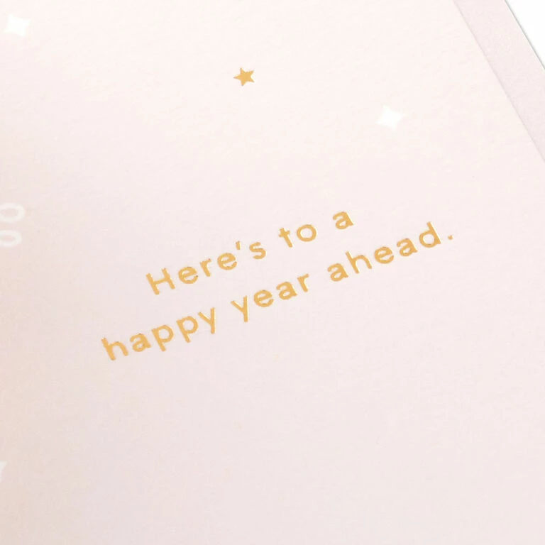 Hallmark Here's To A Happy Year Ahead 3D Pop-Up Birthday Card 3 Hallmark Here's To A Happy Year Ahead 3D Pop-Up Birthday Card - Image 3