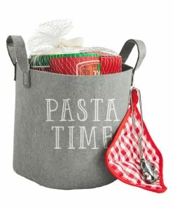 Mud Pie My Pasta Cooking Toy Set, 26 Pieces -Department Store Shop Pasta Cooking Play Set and Felt Kettle 10760018 02