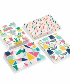 Hallmark Pattern Play Assorted Blank Note Cards, Pack Of 48