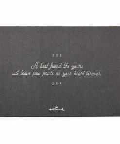 Hallmark Paw Prints On Your Heart: Saying Good-bye To Your Best Friend 5 Hallmark Paw Prints On Your Heart: Saying Good-bye To Your Best Friend -Department Store Shop Paw Prints on Your Heart Saying Goodbye to Your Best Friend root 1BOK1509 BOK1509 03.jpg Source Image