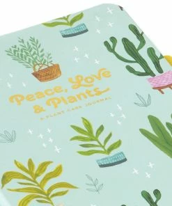 Hallmark Peace, Love And Plants Plant Care Prompted Journal -Department Store Shop Peace Love and Plants Plant Care Prompted Journal 3HWJ2106 04
