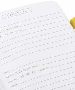 Hallmark Peace, Love And Plants Plant Care Prompted Journal -Department Store Shop Peace Love and Plants Plant Care Prompted Journal 3HWJ2106 08