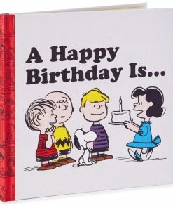 Hallmark Peanuts® A Happy Birthday Is… Book