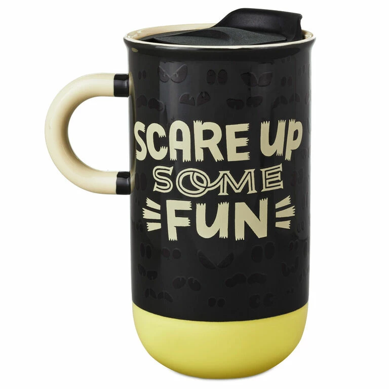 Hallmark Peanuts® Scared Snoopy Color-Changing Halloween Mug, 21 Oz. 1 Hallmark Peanuts® Scared Snoopy Color-Changing Halloween Mug, 21 Oz.