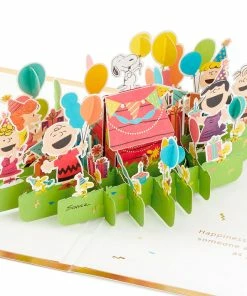 Hallmark Peanuts® Gang Celebrating You 3D Pop-Up Birthday Card