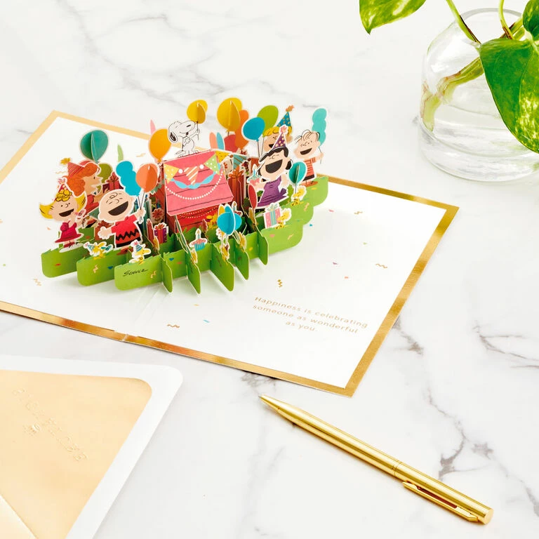Hallmark Peanuts® Gang Celebrating You 3D Pop-Up Birthday Card 8 Hallmark Peanuts® Gang Celebrating You 3D Pop-Up Birthday Card - Image 8