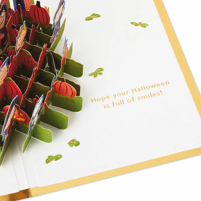 Hallmark Peanuts® Trick Or Treat 3D Pop-Up Halloween Card 3 Hallmark Peanuts® Trick Or Treat 3D Pop-Up Halloween Card - Image 3