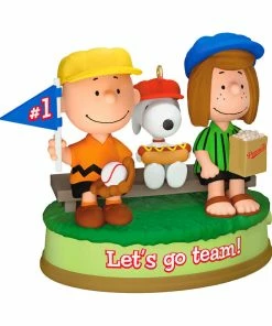 Hallmark The Peanuts® Gang Batter Up! Musical Ornament