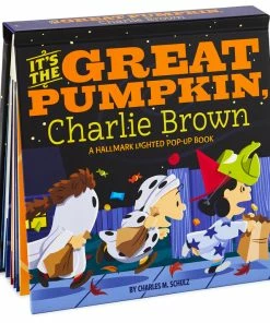 Hallmark Peanuts® It's The Great Pumpkin, Charlie Brown Lighted Pop-Up Book